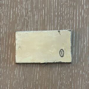 Silver Cartier Card Holder